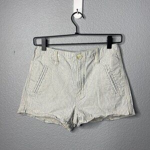 American Eagle Pinstripe Shorts